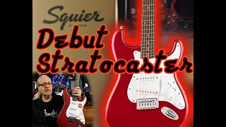 Video thumbnail for Squier Debut Series Stratocaster - Amazing Budget Strat! by GtoneGuitars