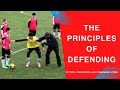 Soccer TRAINING - Principles of Defending 1v1 to 11v11 Part 1