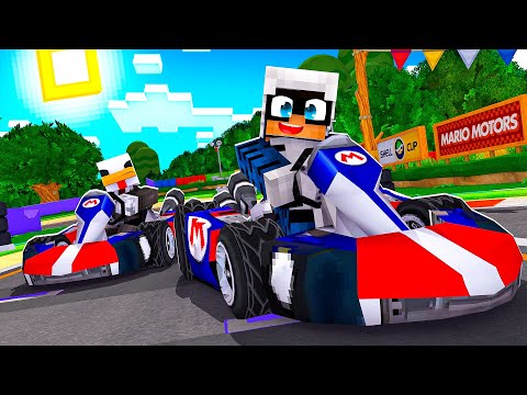SFIDO BELLAFACCIA ALLE GARE DI MARIO KART IN MINECRAFT - ITA