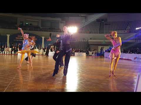 WDSF World Youth Latin Championship 2017 Semi-Final heat1 Chachacha