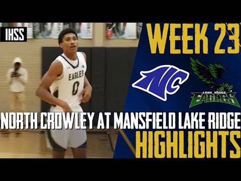 Intense Showdown: Lake Ridge vs. North Crowley Basketball Highlights