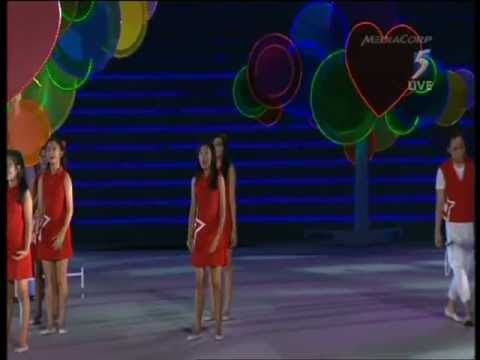 NDP 2013 Theme Song; One Singapore and More Live Performance 9 Aug 2013)