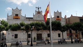 preview picture of video 'Exaltación a la Bandera de España en Nava del Rey'