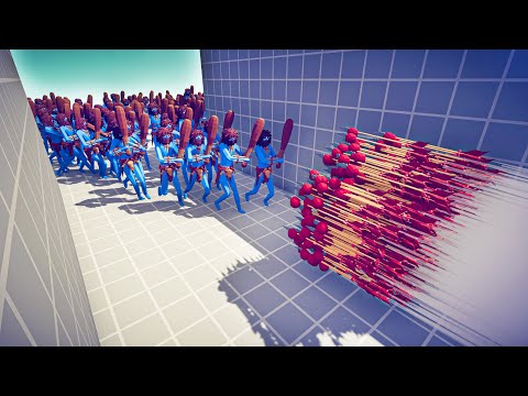100x CLUBBER vs EVERY GOD - 🏹Totally Accurate Battle Simulator TABS