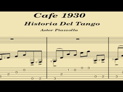 Café 1930 - Astor Piazzolla (Tablatura)