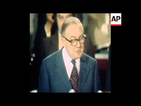 SYND 28 9 76 PREMIER CALLAGHAN ADDRESSING LABOUR PARTY CONFERENCE