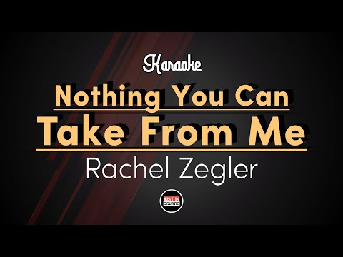 Rachel Zegler - Nothing You Can Take From Me (Karaoke with Lyrics)