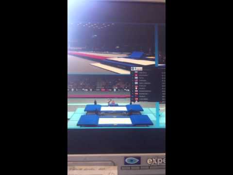 CİMNASTİK DANİMARKA TRAMPOLİN DÜNYA 1.LİĞİ İLE FİNALE  SUDE AYDIN