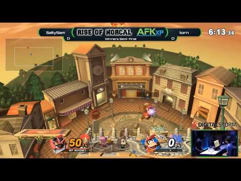 Rise of Norcal 32 - Winners Semis - SaltySam vs torn