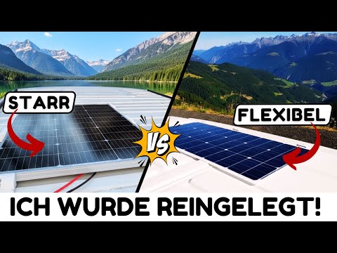 130W flexible vs. rigid solar panel | Look before you buy!