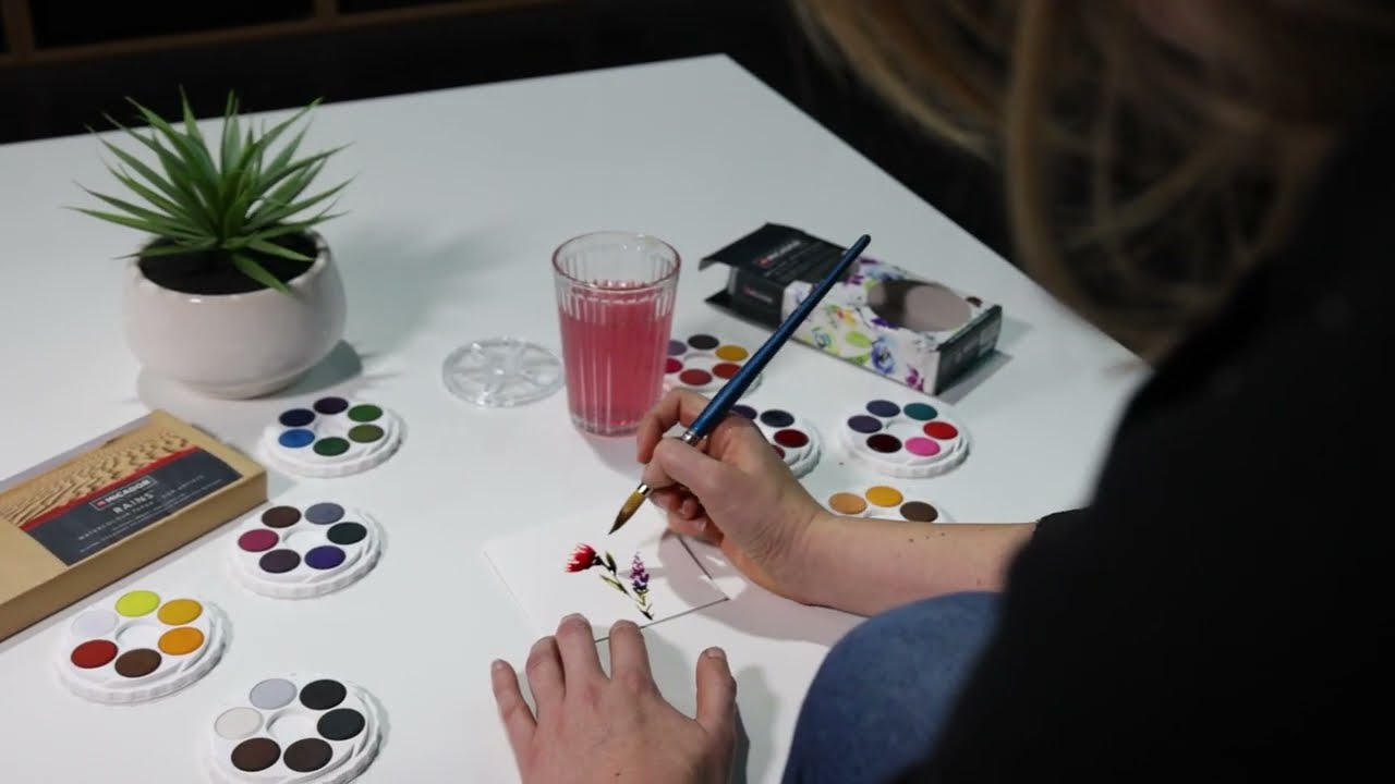 Watercolour Greeting Card Tutorial