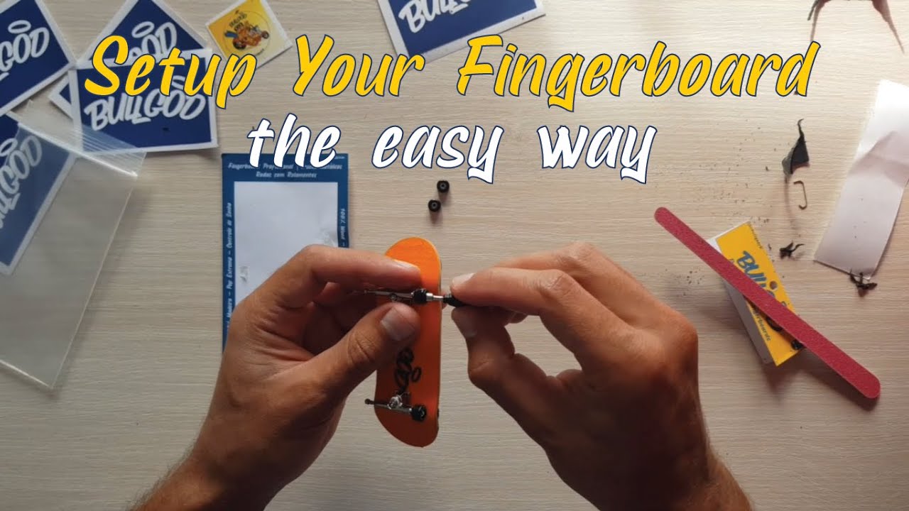 Easy Method: Setup Your Fingerboard