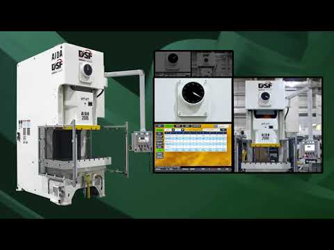 Presse servo AIDA DSF-C1-A - Entraînement direct, gestion ECO et IHM Allen-Bradley_1