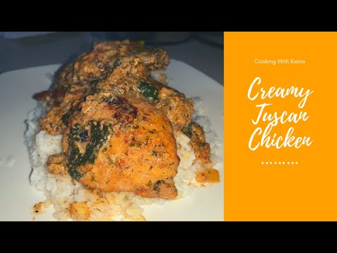 HOW TO MAKE CREAMY TUSCAN CHICKEN THIGHS