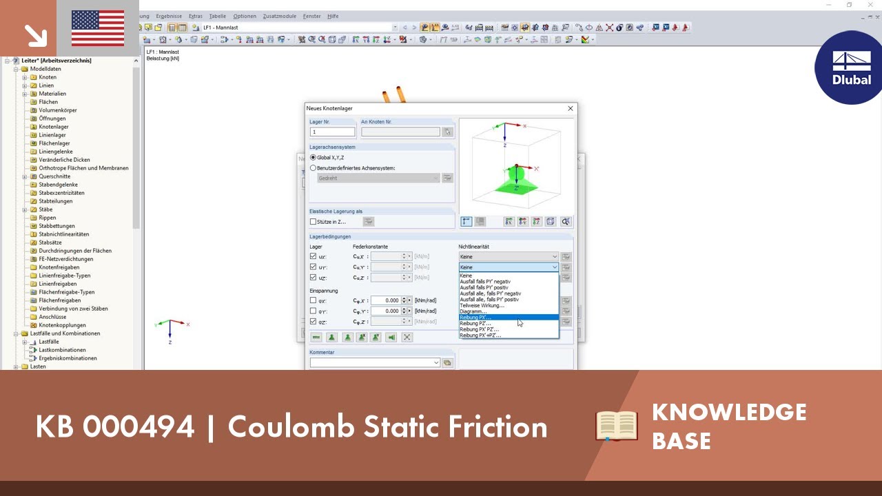 KB 000494 | Coulomb Static Friction