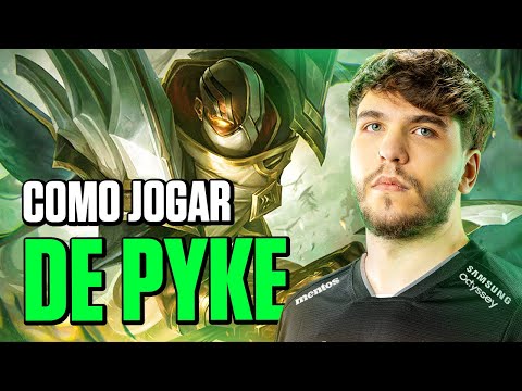 COMO JOGAR de PYKE SUPORTE (com Redbert)