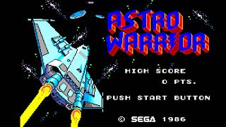 Astro Warrior - Sega Master System | Full Game Longplay (HD)