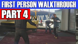 GTA 5 First Person Gameplay Walkthrough Part 4 - KAMIKAZE!!! | Grand Theft Auto 5 First Person