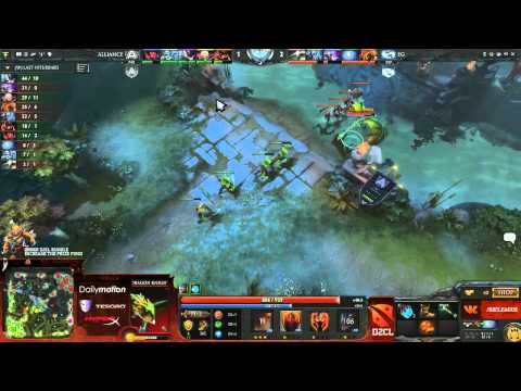 The Alliance vs Evil Geniuses Game 1   Dota 2 Champions League   @TobiWanDOTA & Clairvoyance