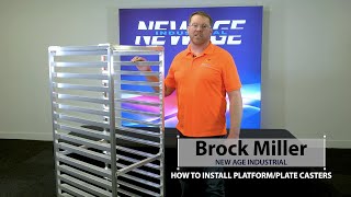 How To Install Plate Type Casters