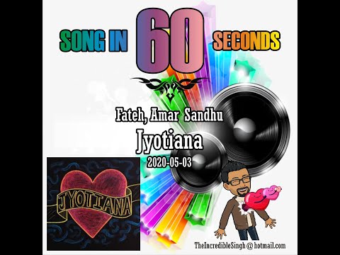 Song In 60 Seconds | Fateh, Amar Sandhu | Jyotiana