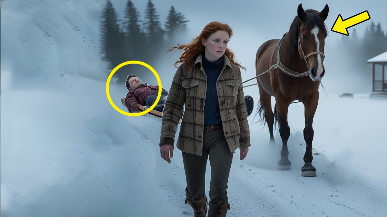 Lonely Girl Saves Millionaire After Horse’s Brave and Secret Signal During a Deadly Storm