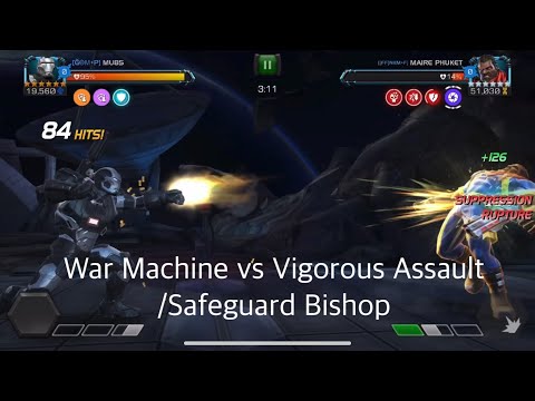 War Machine Flawlessly Solos Rank 3 Bishop on Vigorous Assault/Safeguard Mini in AW