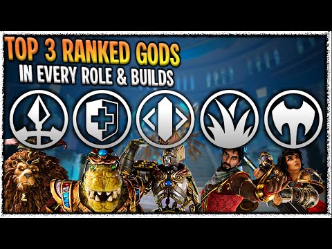 TOP 3 GODS IN EVERY ROLE & THEIR BUILDS RANKED