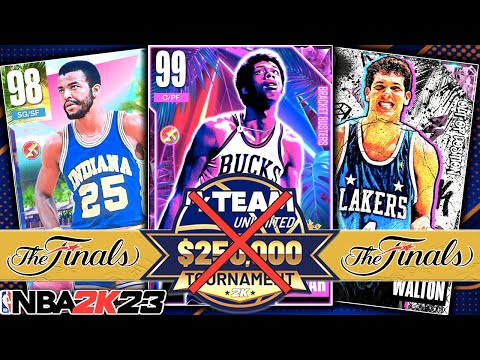 MY LINEUP FOR THE BEST IN THE WORLD $250K REJECT TOURNAMENT FINALS! NBA 2K23 MyTEAM SQUAD BUILDER