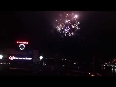 SF Giants Fireworks Night presented by Hanwha Solar