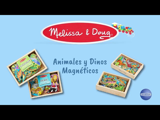 Vídeo relacionado con MELISSA & DOUG - Pack de 20 Imanes Animales de Madera, Piezas Magnéticas de Animales de Juguete, Juguetes Niños 2 años + - Regalo Niño 2 años + - Montessori, Bloques Magnéticos - Certificados FSC