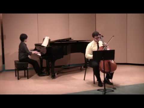 Samuel Barber's Sonata for Violoncello and Piano, Op. 6: I and II
