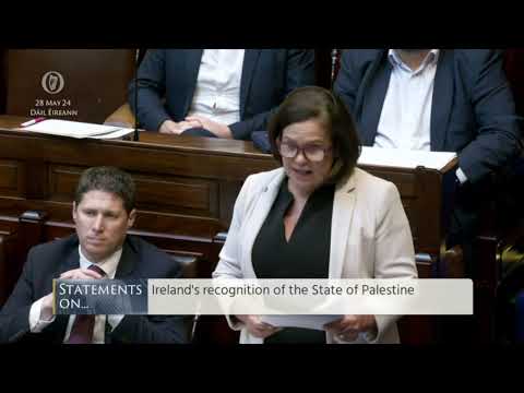Ireland formally recognises Palestine – Speech by Mary Lou McDonald TD