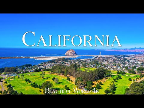 California 4K Amazing Aerial Film - Relaxing Piano Music - Scenic Relaxation (4K UHD video)