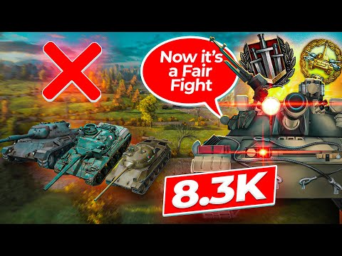 Cornered by 3 Mediums? | Tankwave Series