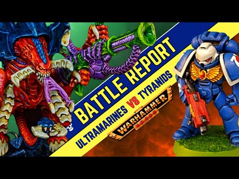 2nd Edition 40k: Ultramarines VS Tyranids