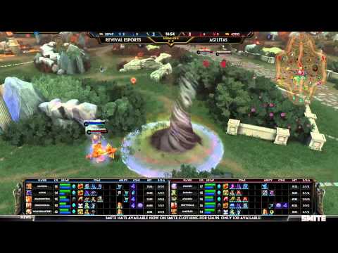 Smite Pro League Play-In-Cup EU Week 1 - Revival Esports vs Agilitas