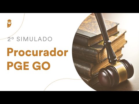 2° Simulado Procurador PGE GO - Correção
