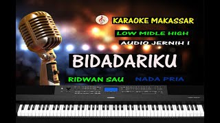 Download lagu Ridwan sau Bidadariku Karaoke  nada pria mp3