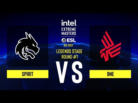 Spirit vs. BNE - Map 1 [Ancient] - IEM Rio Major 2022 - Legends Stage - ROUND #1