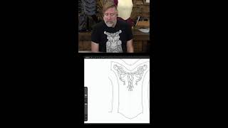 🔴LIVE - Leathercraft - Breastplate Patterning - Shorts