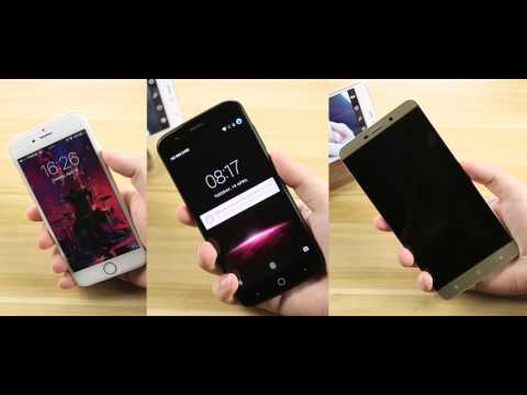 Vernee Thor | Fingerprint Recognition Speed Comparison Among Thor, Le Max and iPhone 6
