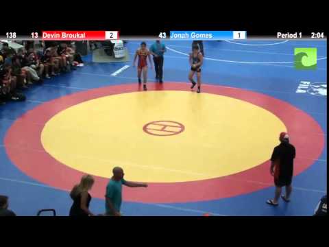 138 Devin Broukal vs. Jonah Gomes