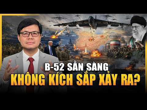B-52 Ồ Ạt Cất Cánh – Mỹ Chuẩn Bị Giáng Đòn, Iran Lập Danh Sách Tấn Công