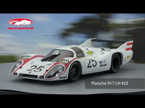 CMR 1:12 Porsche 917 LH #25 Pole Position 24h LeMans 1970 Elford