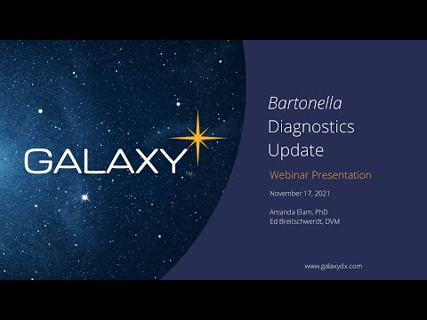 2021 Bartonella Diagnostics Update Webinar