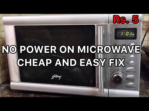 Easy Fix: Microwave Won't Turn On - No Power on Microwave