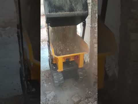 Minidumper cingolato C&F T60 Auto caricante