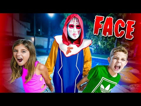 FACE ATTACKED THE CHILDREN! - VERY SCARY!