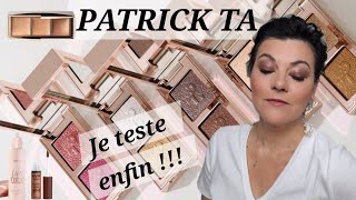 MAJOR DIMENSION Eyeshadow Patrick TA / Je teste ENFIN la marque .... à tort ?? #patrickta
